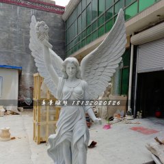 石頭女神雕塑，石雕女生雕塑