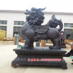 銅麒麟，銅雕麒麟，鑄銅麒麟雕塑