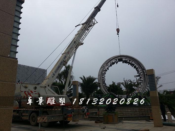 不銹鋼抽象城市雕塑，不銹鋼抽象雕塑