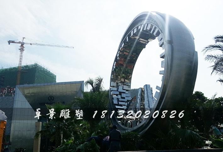 不銹鋼抽象城市雕塑，不銹鋼抽象雕塑