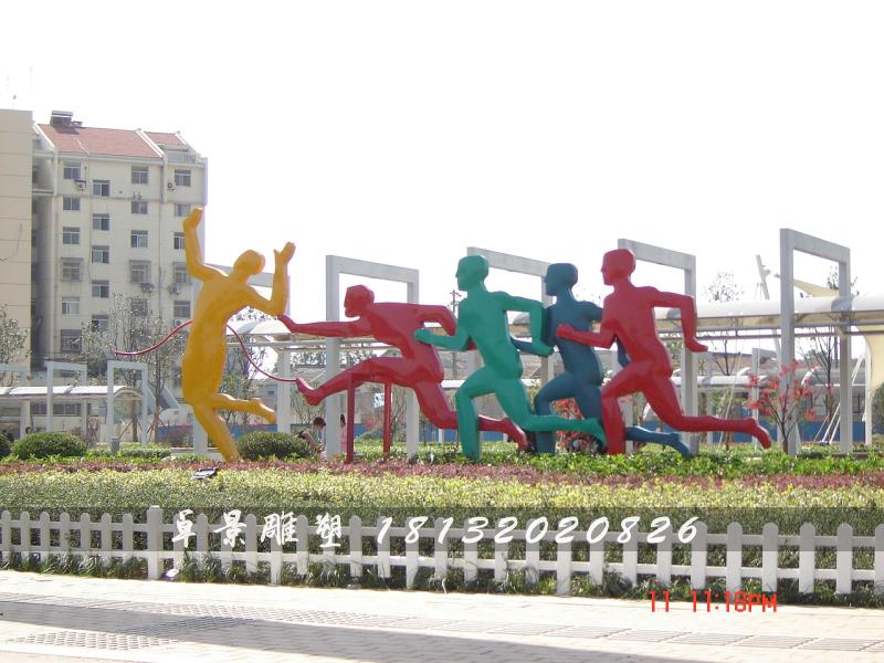 不銹鋼運動雕塑，不銹鋼抽象運動雕塑