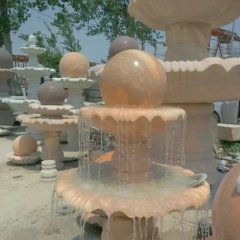 風水球，晚霞紅風水球