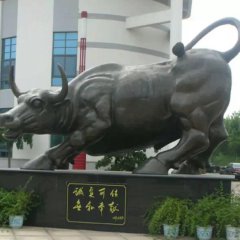 銅雕牛，孺子牛銅雕