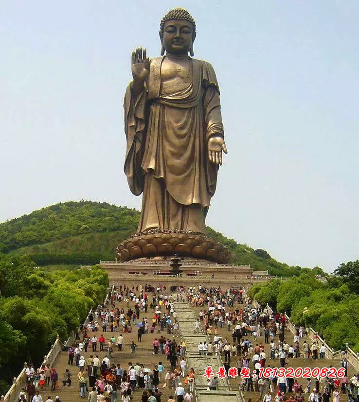 如來佛祖銅雕，鑄銅如來佛祖雕塑，大型如來佛祖銅雕