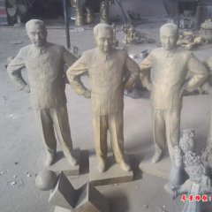 周恩來銅雕，校園偉人銅雕