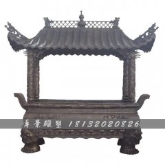 銅香爐，鑄銅香爐，銅方香爐