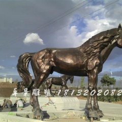銅馬雕塑，銅駿馬雕塑