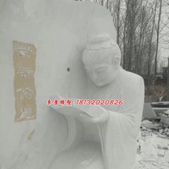 鑿壁偷光石雕，古代人物石雕