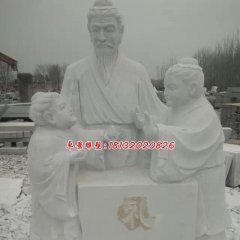 禮樂射御書數石雕，古代六藝石雕