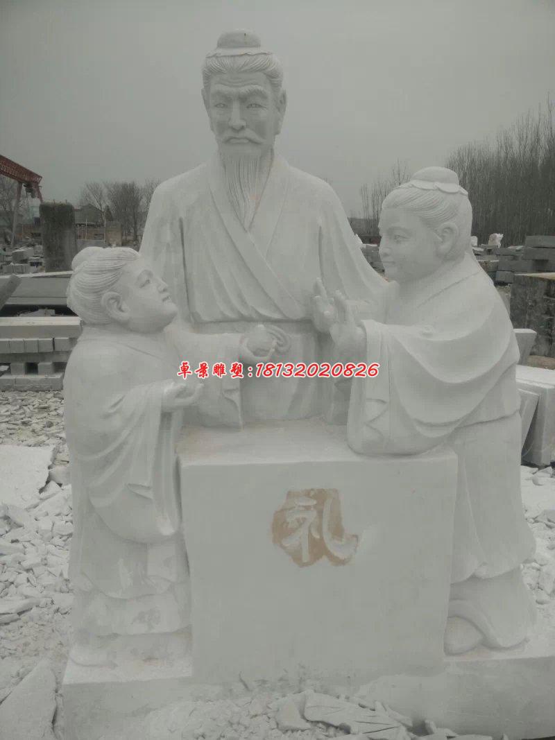 禮樂射御書數石雕，古代六藝石雕 (5)