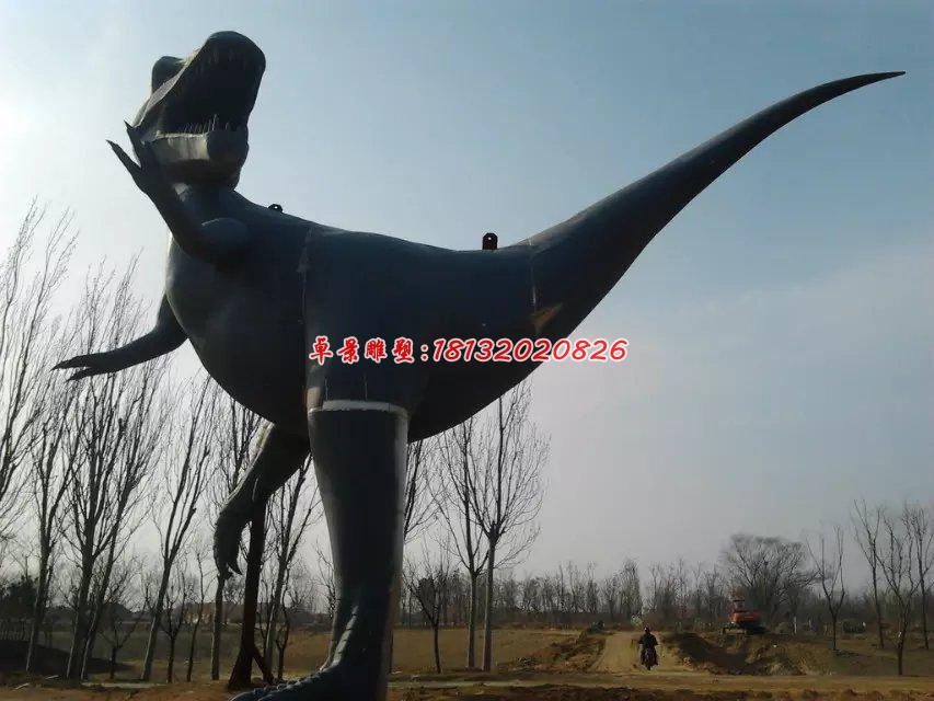 玻璃鋼恐龍雕塑，公園動物雕塑 (1)