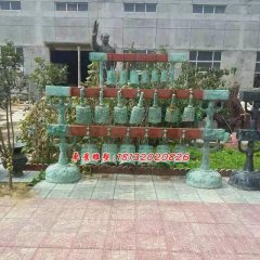 編鐘銅雕，青銅編鐘雕塑