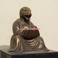 銅雕十二生肖，公園生肖銅雕
