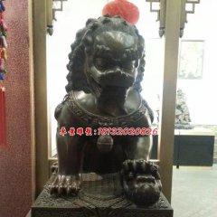 北京獅銅雕，鑄銅獅子雕塑