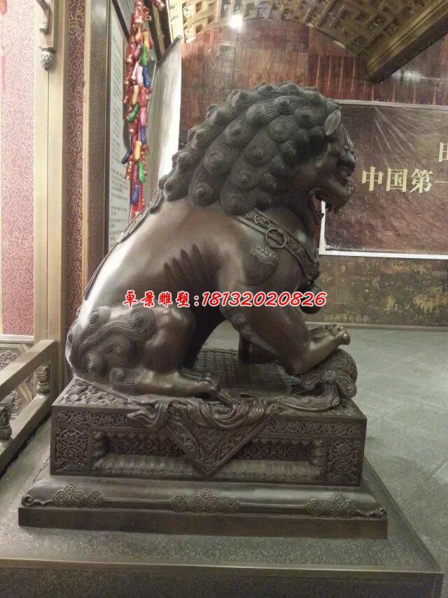 北京獅銅雕，鑄銅獅子雕塑 (3)