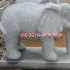 大象石雕，公園動物石雕
