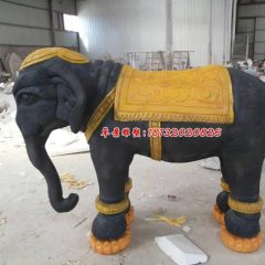 玻璃鋼大象雕塑，玻璃鋼動物雕塑