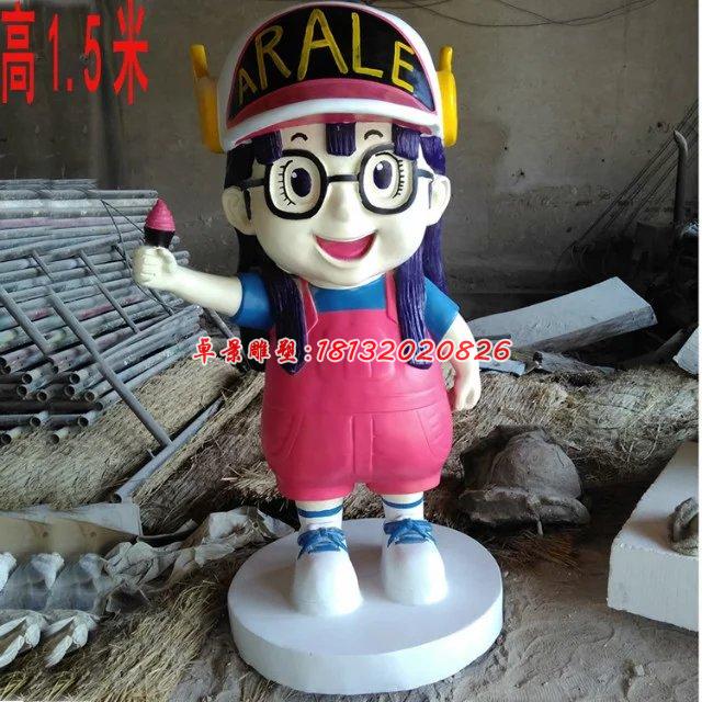 玻璃鋼阿拉蕾雕塑，玻璃鋼卡通人物雕塑