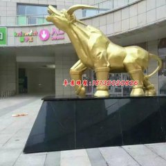 大黃牛銅雕，廣場銅牛雕塑