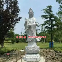 大理石觀音雕塑，觀音菩薩石雕