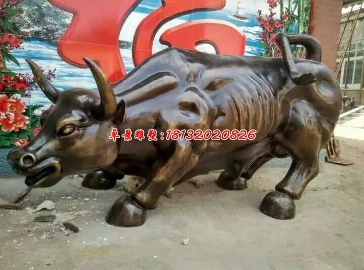 華爾街銅牛雕塑，廣場動物銅雕