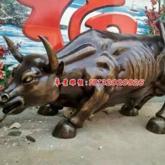 華爾街銅牛雕塑，廣場動物銅雕