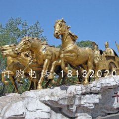 銅馬雕塑，鑄造銅馬，馬雕塑