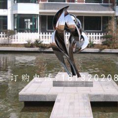 不銹鋼抽象藝術雕塑，廣場不銹鋼雕塑