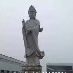 觀音菩薩石雕，大型立式觀音雕塑