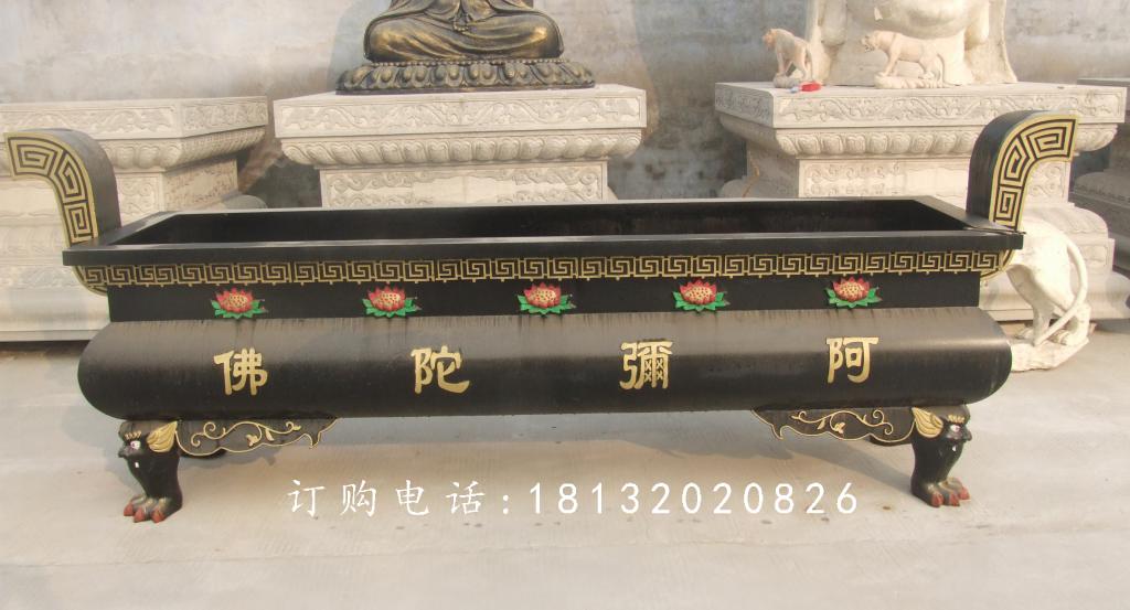 寺廟銅香爐，方形銅香爐1