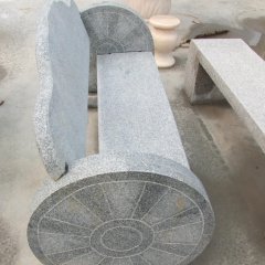 大理石椅子，公園長椅石雕