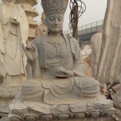 地藏王石雕，石雕佛像
