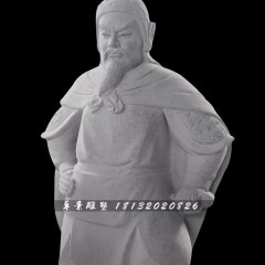 古代將軍石雕，廣場人物石雕