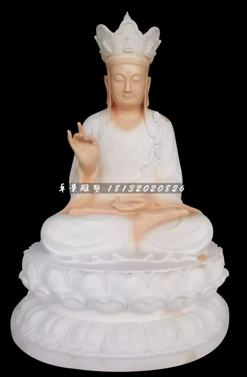 玻璃鋼地藏王菩薩，玻璃鋼佛像雕塑