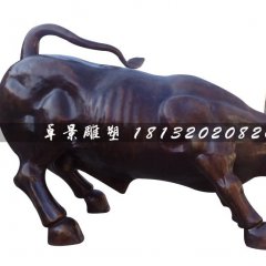 華爾街銅牛，廣場動物銅雕