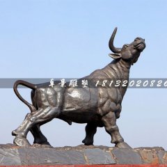 銅牛雕塑，廣場動物銅雕