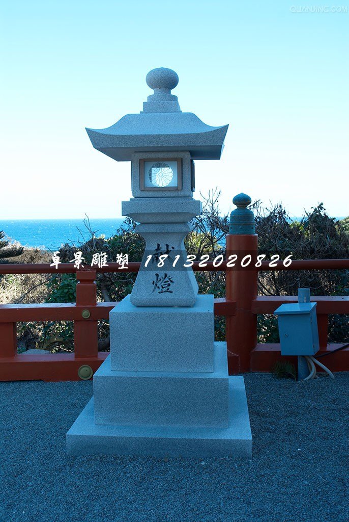 宮燈石雕，園林景觀石雕 (2)