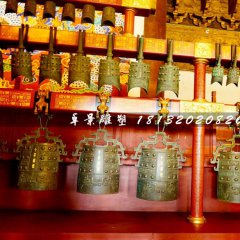 青銅編鐘雕塑，仿古編鐘雕塑