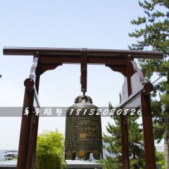 銅鐘，黃銅鐘，廣場銅鐘雕塑