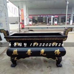 鐵香爐，寺廟方形香爐
