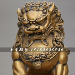 北京銅獅子，鑄銅獅子