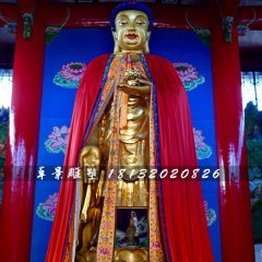 立式釋迦牟尼銅雕，寺廟銅佛像