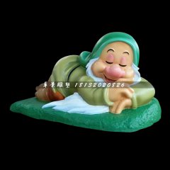 玻璃鋼小矮人雕塑，卡通人物
