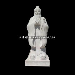 孔子石雕，校園名人石雕