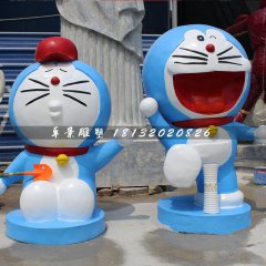 多啦a夢雕塑，卡通動漫雕塑