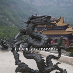 神龍銅雕，神獸銅雕