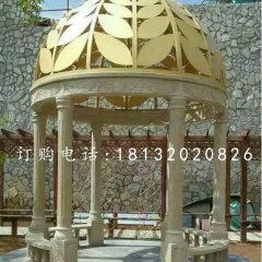 歐式涼亭，小區石涼亭