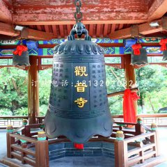 寺廟銅鐘，青銅鐘雕塑