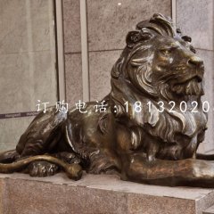 匯豐獅銅雕，歐式銅獅子