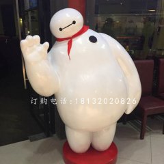 玻璃鋼大白，飯店卡通雕塑